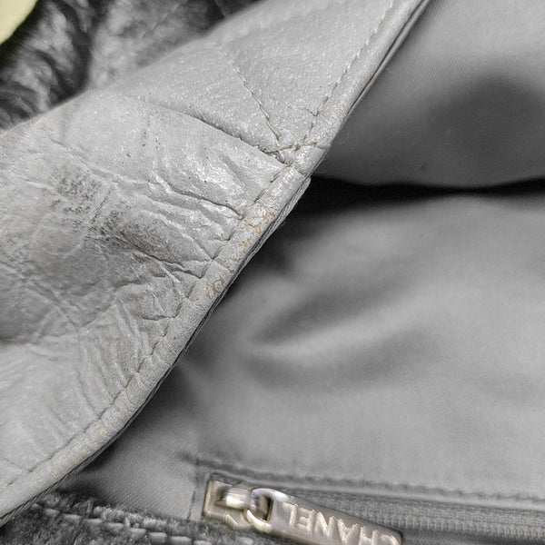 Quilted Calfskin White