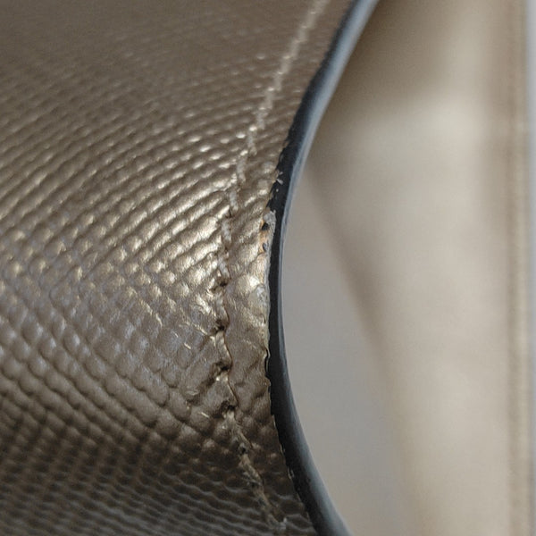 Calfskin Shoulder Bag Beige