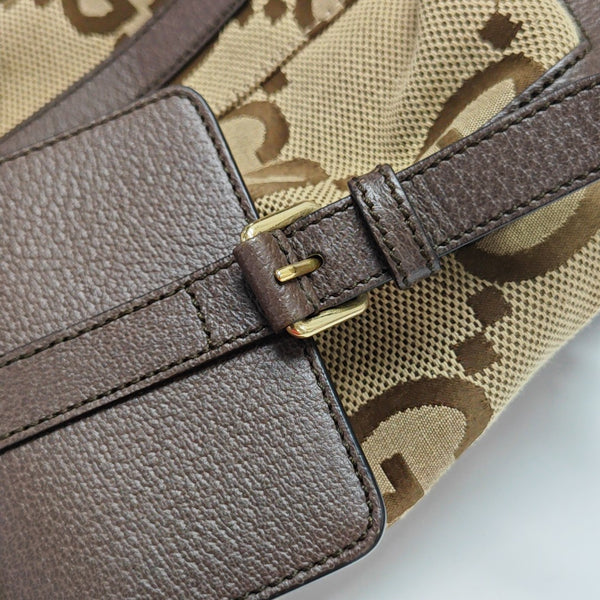 Monogram Canvas Backpack Beige