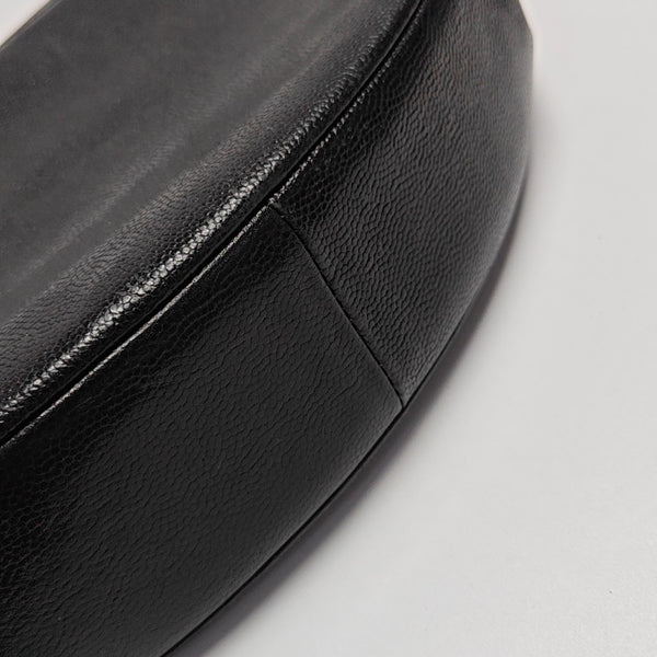 Calfskin Shoulder Bag Black