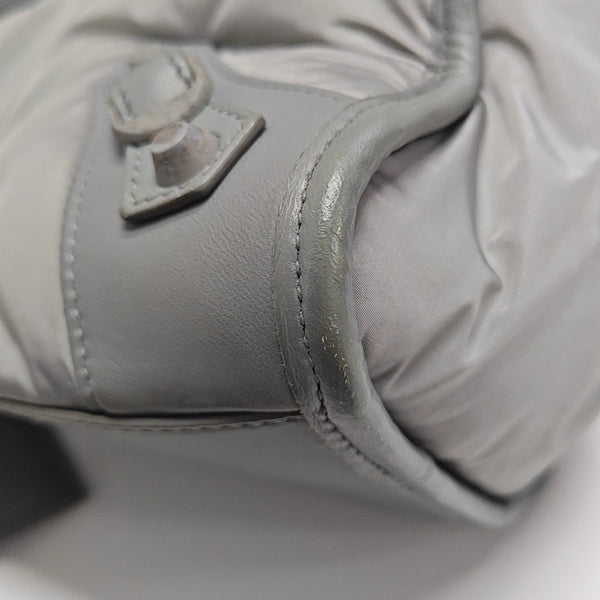 Classic Metallic Edge City Medium Nylon Gray
