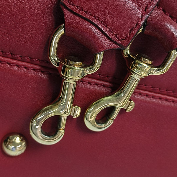 Sophia Calfskin Red