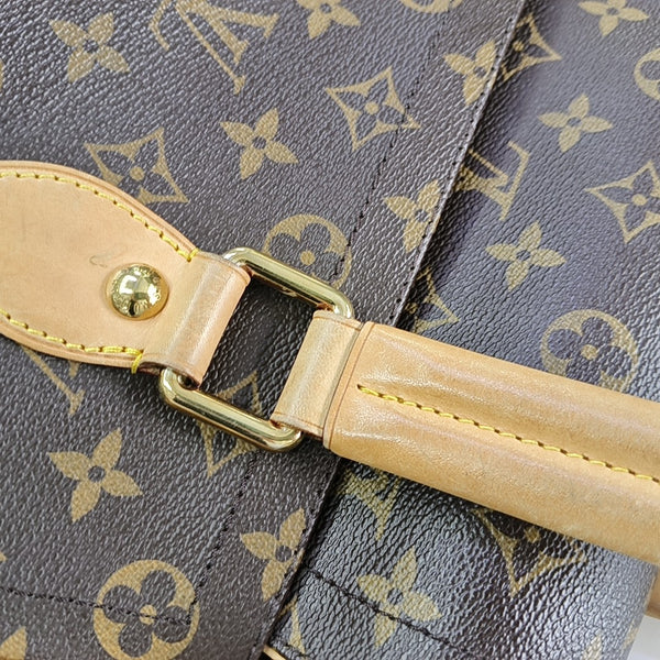 BEVERLY GM Monogram Coated Canvas Brown