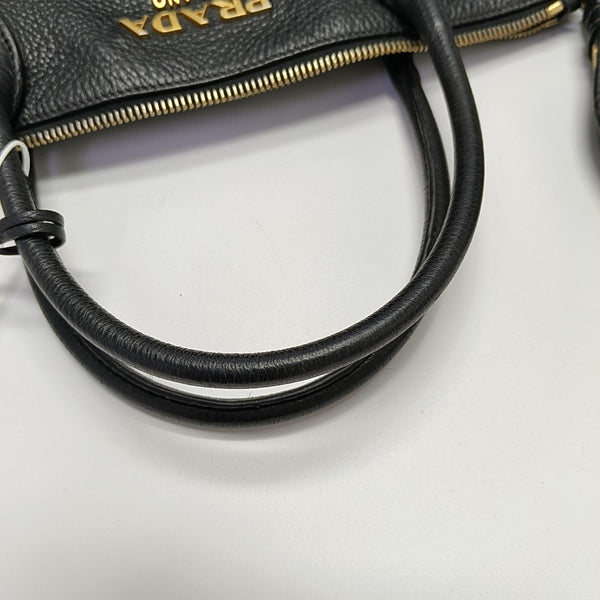 Calfskin Tote Bag Large Black