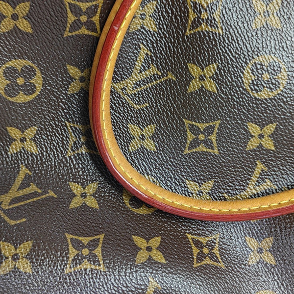 BOETIE PM Monogram Coated Canvas Brown
