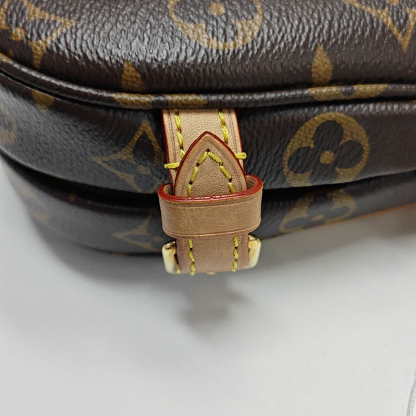 SAUMUR BB Monogram Coated Canvas Brown