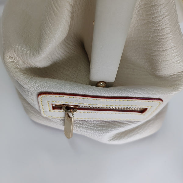L'INGENIEUX PM Calfskin White