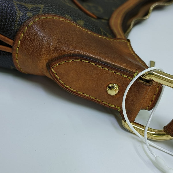 VINTAGE THAMES GM Monogram Coated Canvas Brown