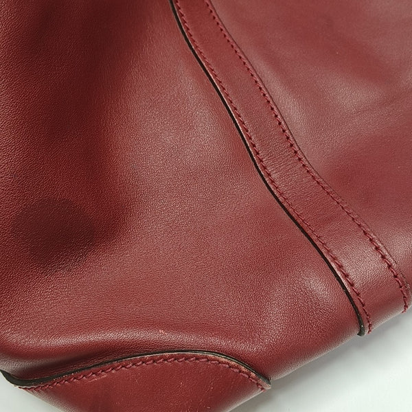 Calfskin Tote Bag Red