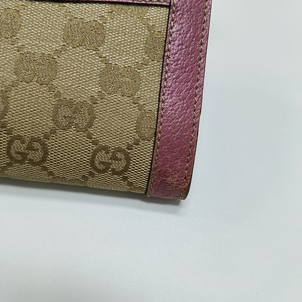 Monogram Canvas Wallet Brown