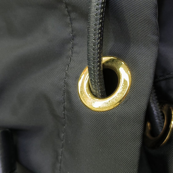 The Rucksack Medium Nylon Black