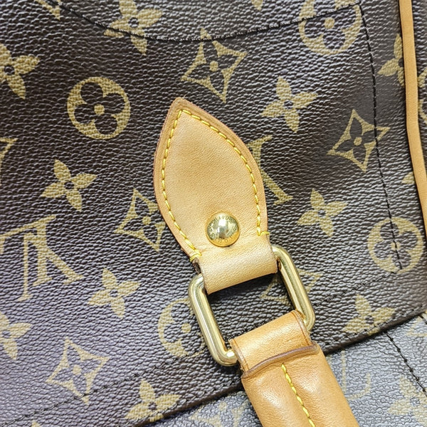 BEVERLY GM Monogram Coated Canvas Brown