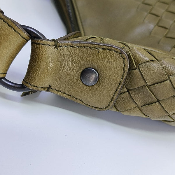 Lambskin Crossbody Bag Green