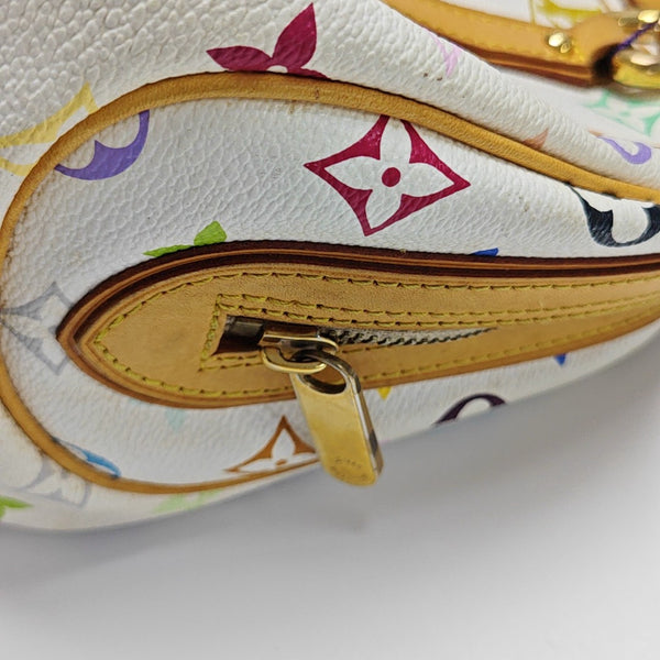 LV × TM PRISCILLA Monogram Coated Canvas White