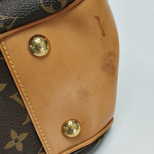 VINTAGE BOETIE PM Monogram Coated Canvas Brown