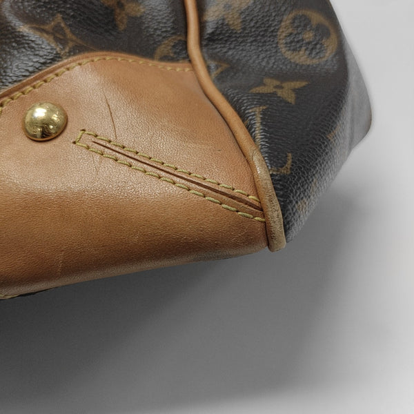 RETIRO NM Monogram Coated Canvas Brown