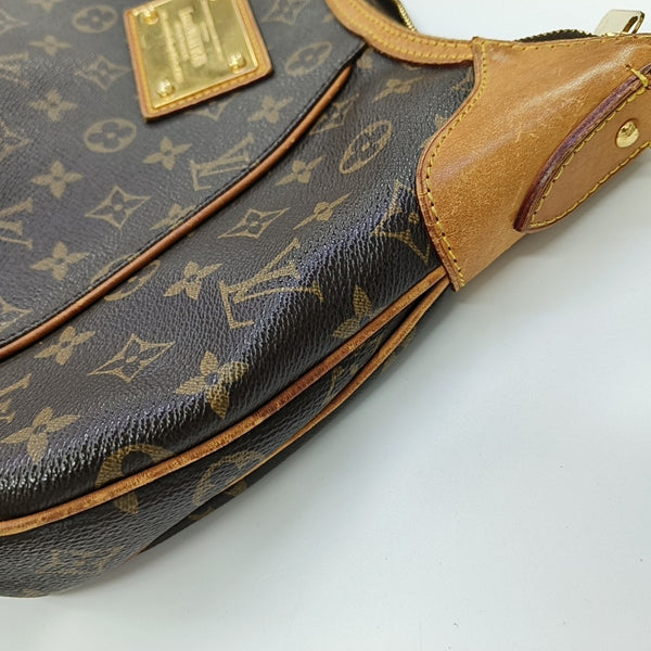VINTAGE THAMES GM Monogram Coated Canvas Brown