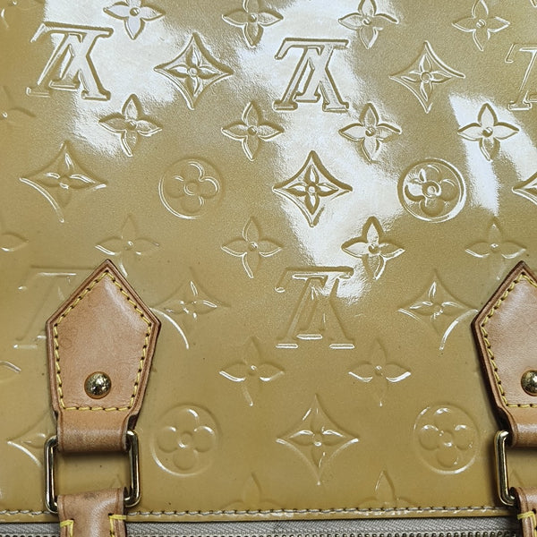 BELMONT MM Patent Leather Yellow