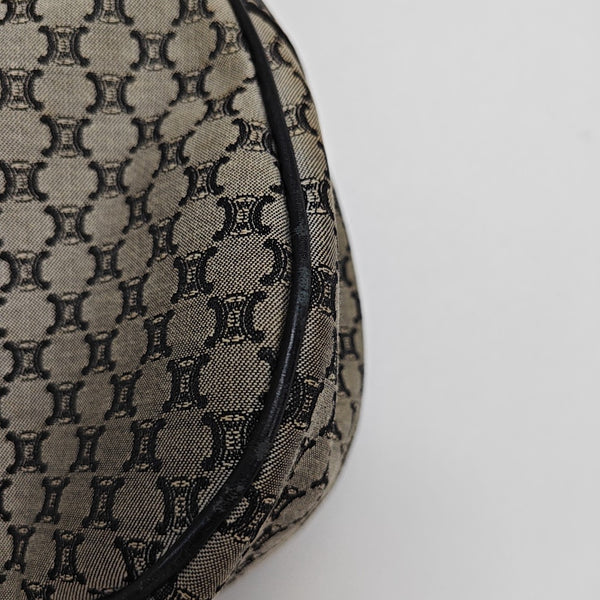Canvas Top Handle Bag Gray