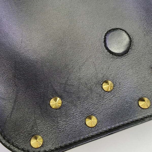 Calfskin Shoulder Bag Black