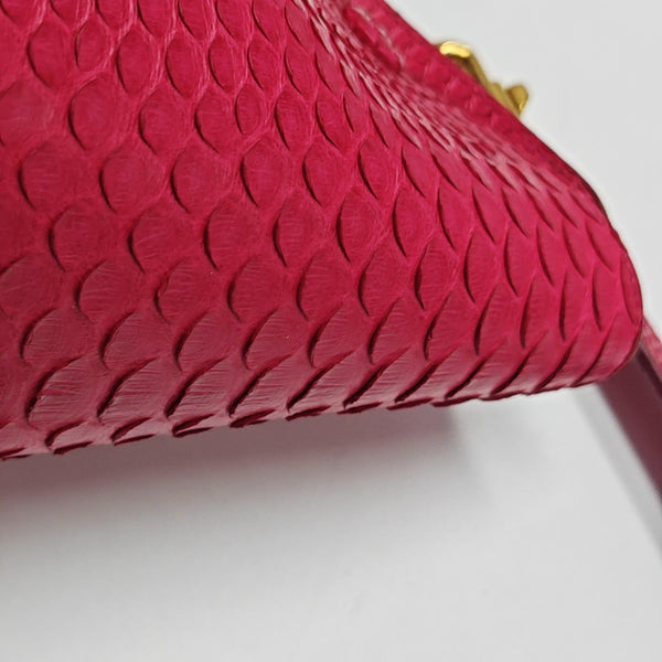 TRAPEZE Medium Python Pink