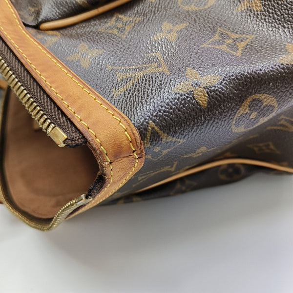 TIVOLI GM Monogram Coated Canvas Brown