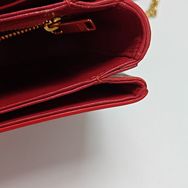 C Medium Calfskin Red