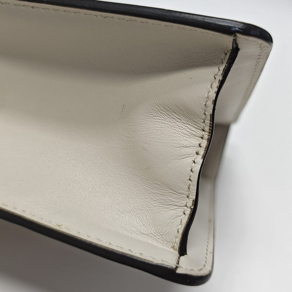 Sylvie Mini Calfskin White