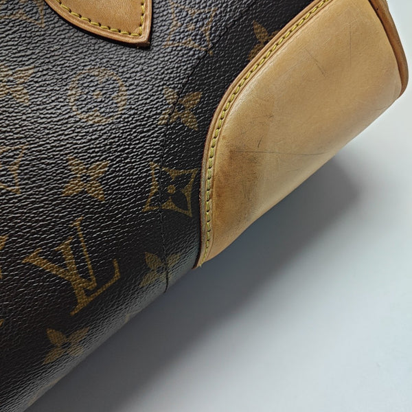 BEVERLY GM Monogram Coated Canvas Brown