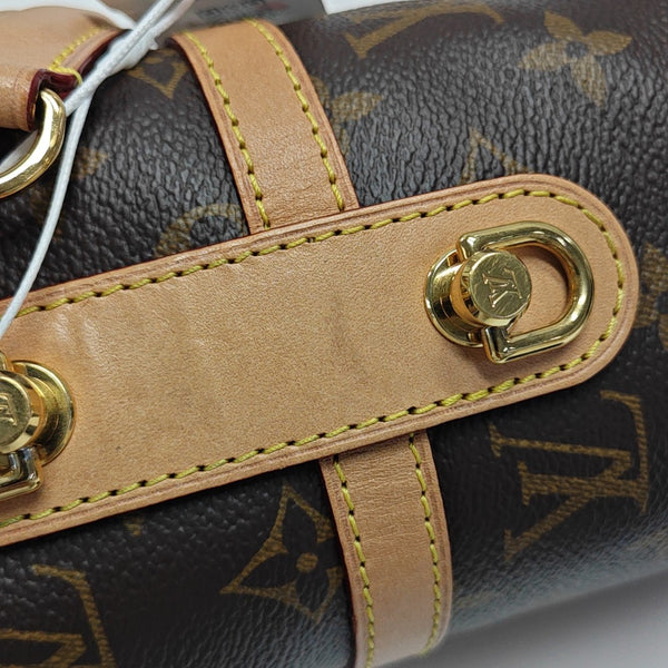 DUFFLE Monogram Coated Canvas Brown