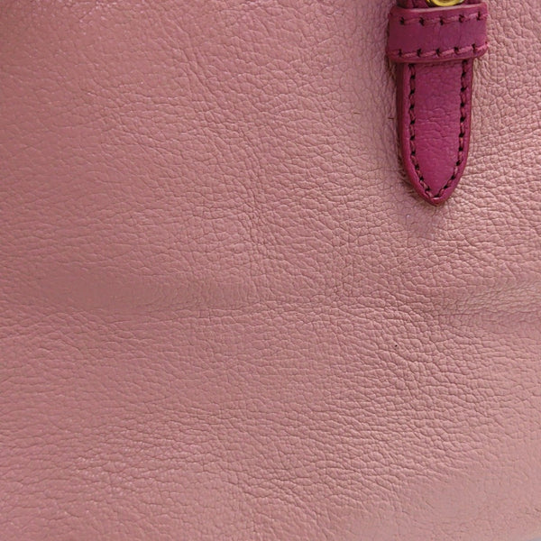 Calfskin Tote Bag Pink