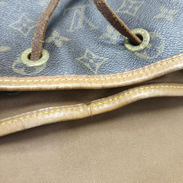 MONTSOURIS GM Monogram Coated Canvas Brown