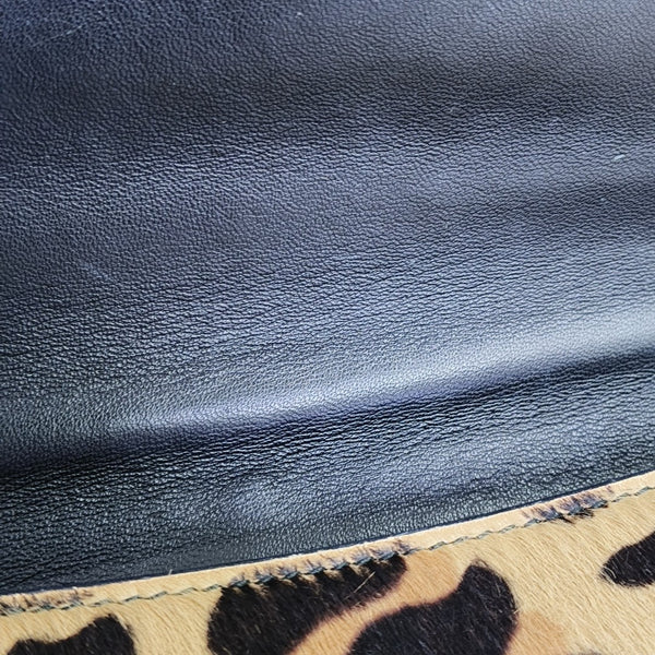 Horsehair Shoulder Bag Brown
