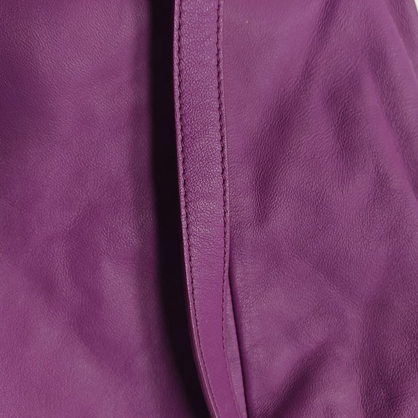 Calfskin Backpack Purple