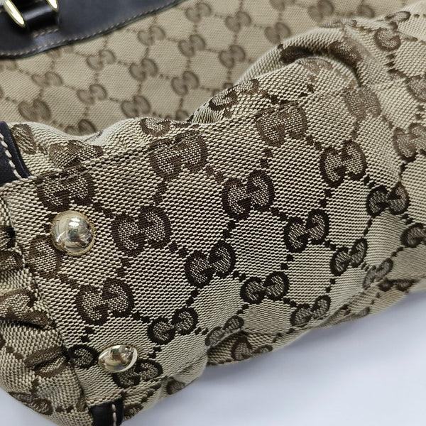 Abbey Monogram Canvas Beige