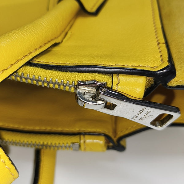 Calfskin Tote Bag Yellow