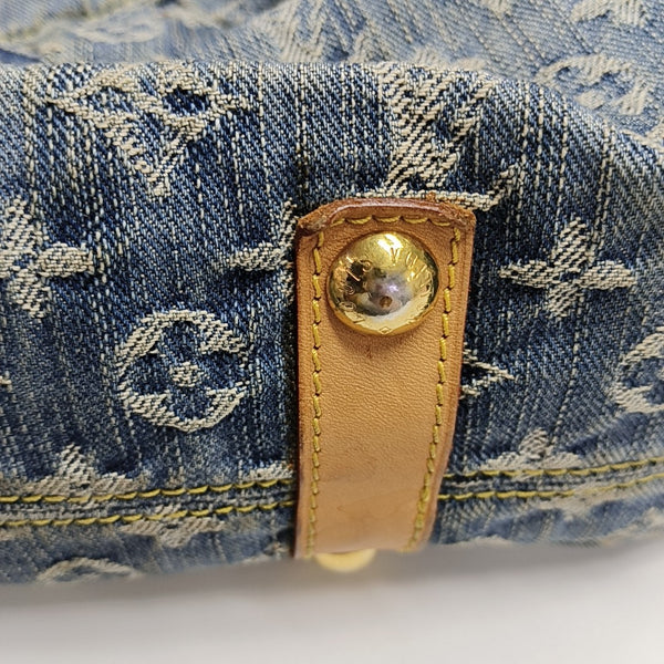 NEO CABBY Monogram Denim Blue