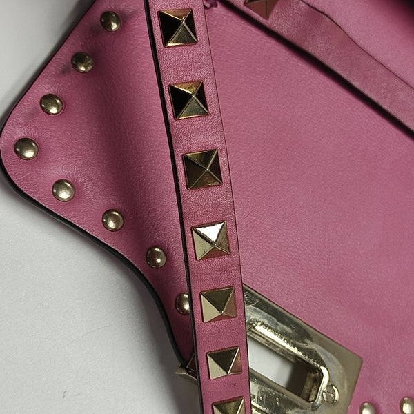 Rockstud Mini Calfskin Pink