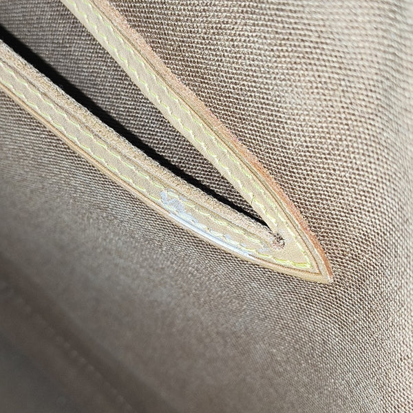 ALMA PM Monogram Coated Canvas Brown