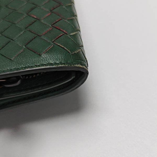 Calfskin Wallet Green