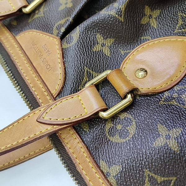 PALERMO PM Monogram Coated Canvas Brown