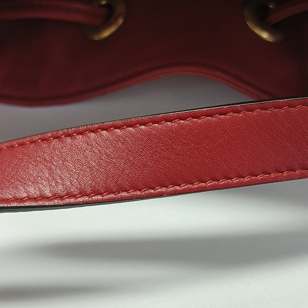 GG Marmont Small Quilted Calfskin Red