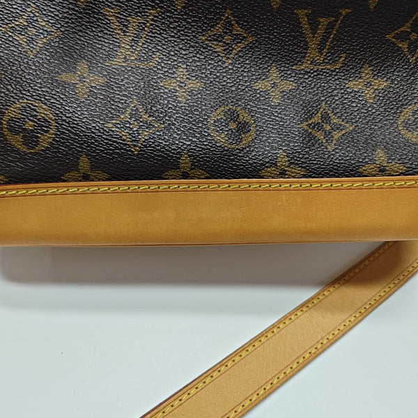 NOÉ BB Monogram Coated Canvas Brown