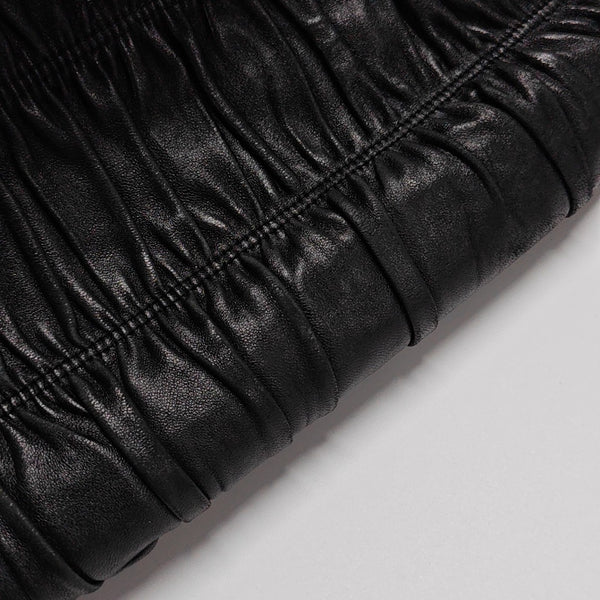 Quilted Lambskin Tote Bag Black