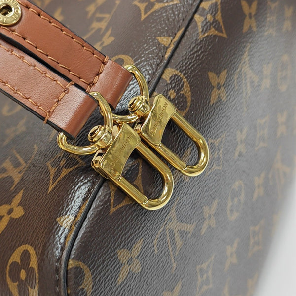 NÉONOÉ MM Monogram Coated Canvas Brown