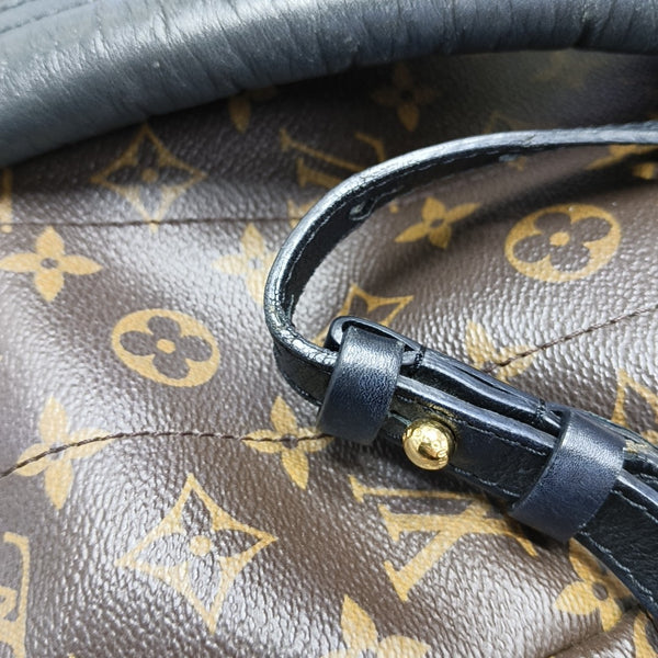 PALM SPRINGS MM Monogram Coated Canvas Brown