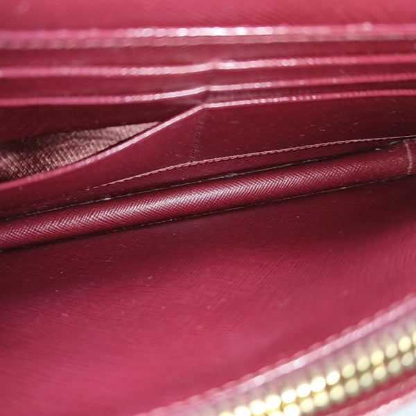 Saffiano Calfskin Shoulder Bag Red