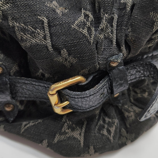 SOLAR Monogram Denim Black