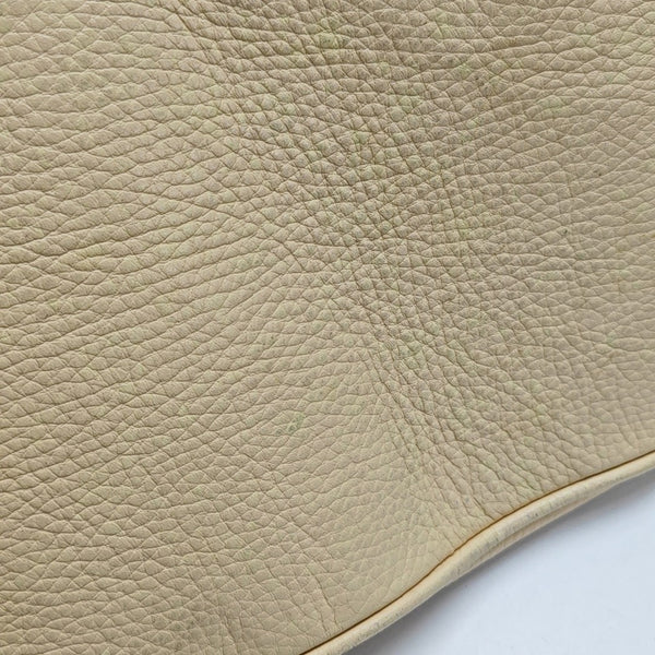 Calfskin Top Handle Bag Beige
