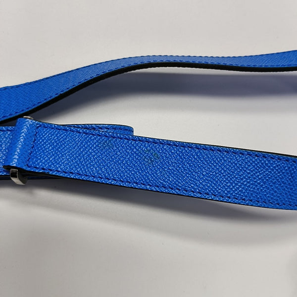 Calfskin Shoulder Bag Blue
